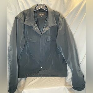 Slate & Stone Men's Blue/Charcoal Shirt Jacket